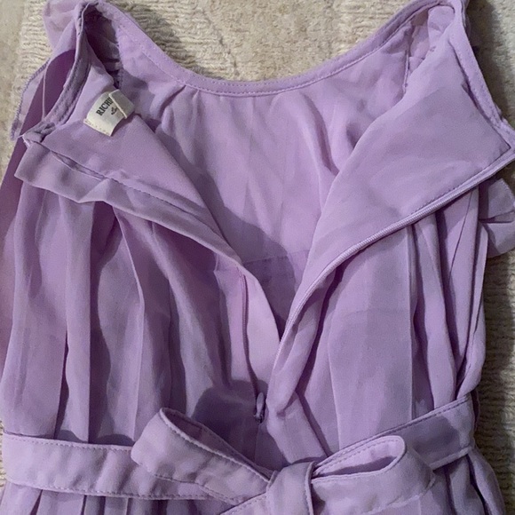 Pleated Lavender Dress Girls Size 3/4 - Picture 5 of 6
